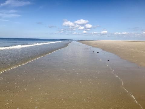 get married close to the german border in a danish island wedding