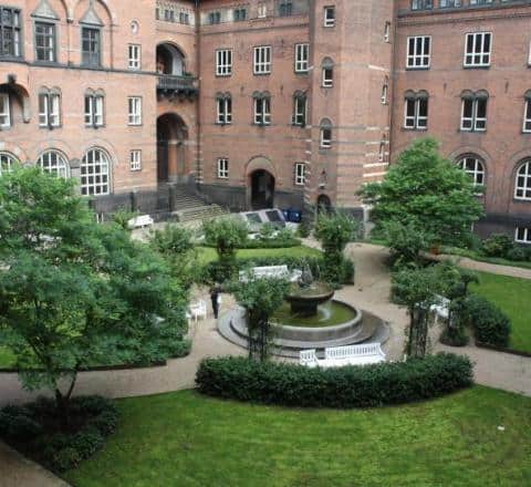 get married in copenhagen in a stunning hidden garden magical