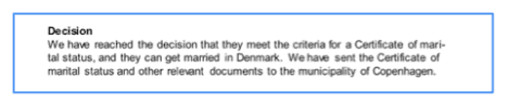 Decision text