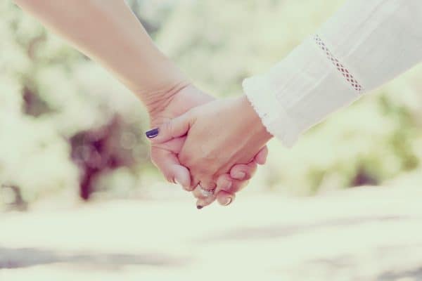 Wedding hands