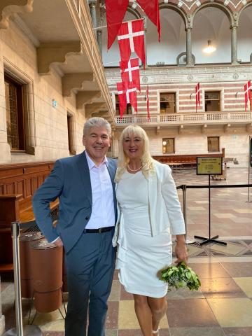 Copenhagen City hall wedding