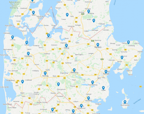 Get married in Central Jutland in beautiful scenery