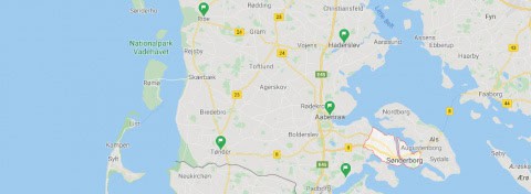 Getting Married in Sonderburg map