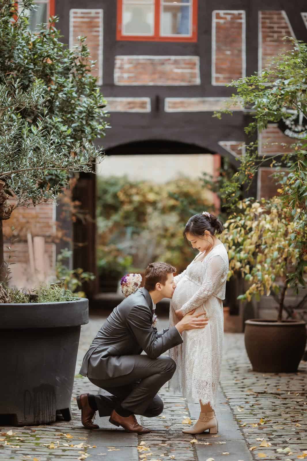 Happily married couple denmark