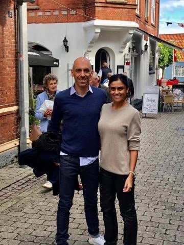 a stress free and relaxed danish island wedding