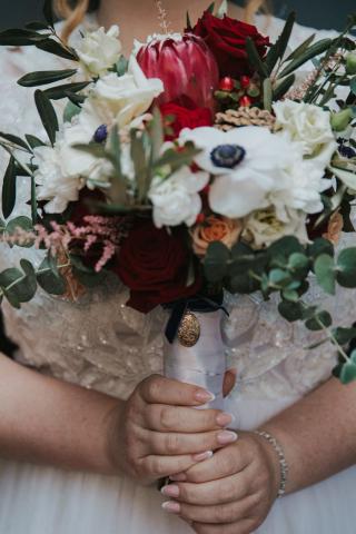 bridal floral bouquet