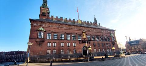 stunning copenhagen city hall