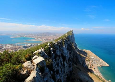 the famous rock of gibraltar is a must see