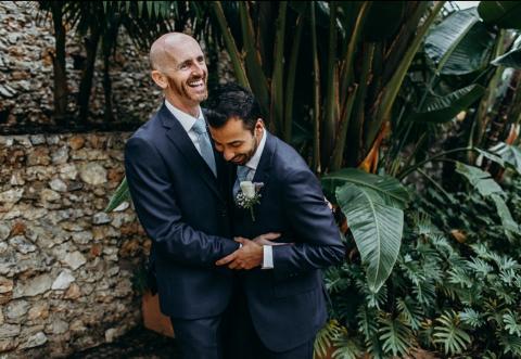 weddings in the botanical gardens gibraltar are one of our favorites