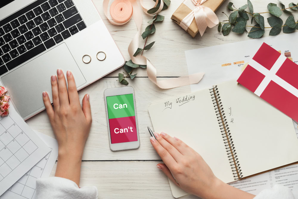 What Can and Cannot Happen When Getting Married in Denmark