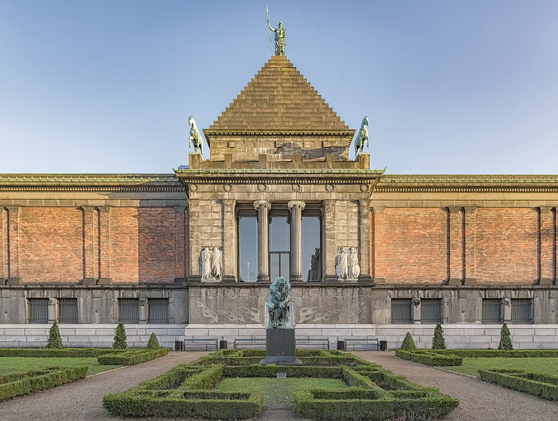carlsberg glyptotek is an art museum in copenhagen denmark.